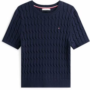 TOMMY HILFIGER Sveter  námornícka modrá