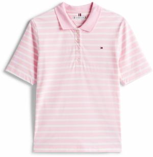 TOMMY HILFIGER Tričko '1985'  svetloružová / biela