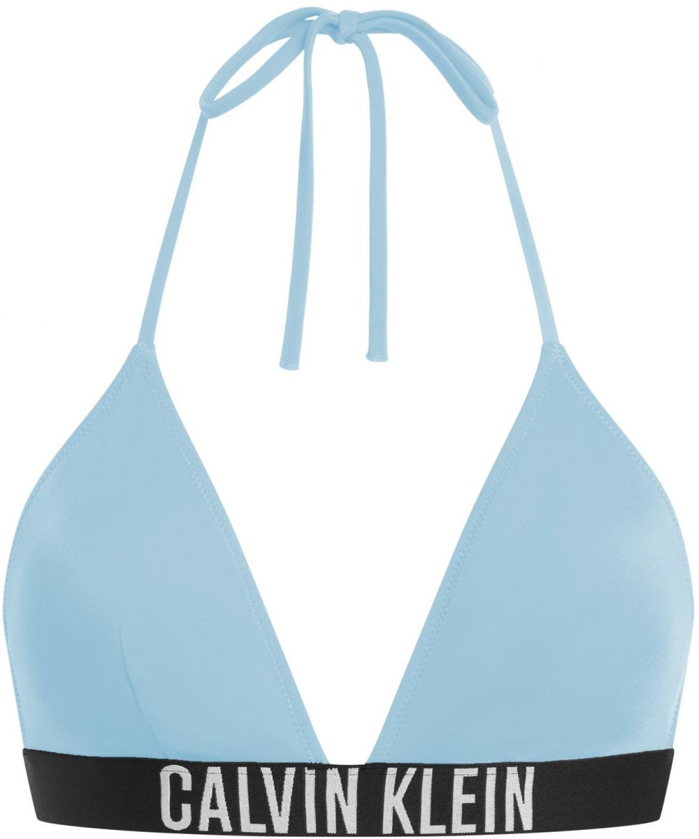 Calvin Klein Swimwear Bikinový top  modrá / čierna