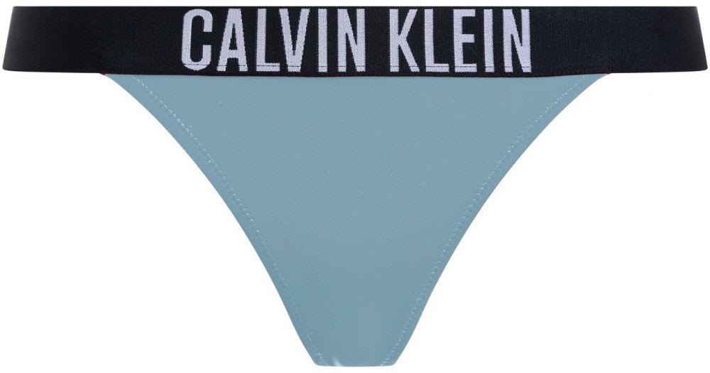 Calvin Klein Swimwear Bikinové nohavičky  svetlomodrá / čierna / biela