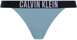 Calvin Klein Swimwear Bikinové nohavičky  svetlomodrá / čierna / biela