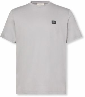 Calvin Klein Jeans Tričko  svetlosivá / čierna