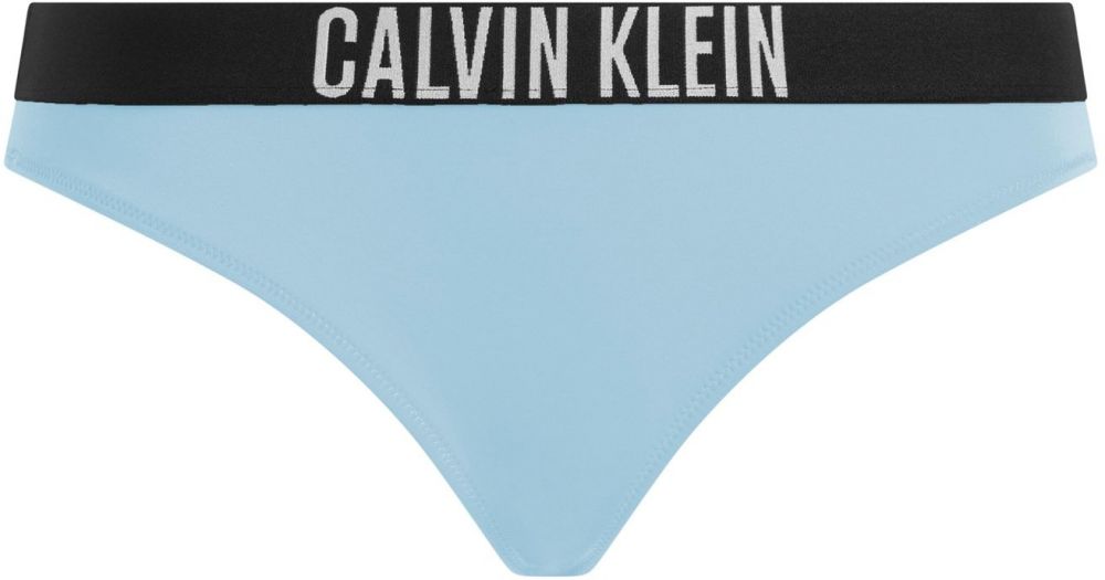 Calvin Klein Swimwear Bikinové nohavičky  svetlomodrá / sivá / čierna