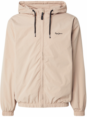 Pepe Jeans Prechodná bunda 'Monson'  béžová / čierna