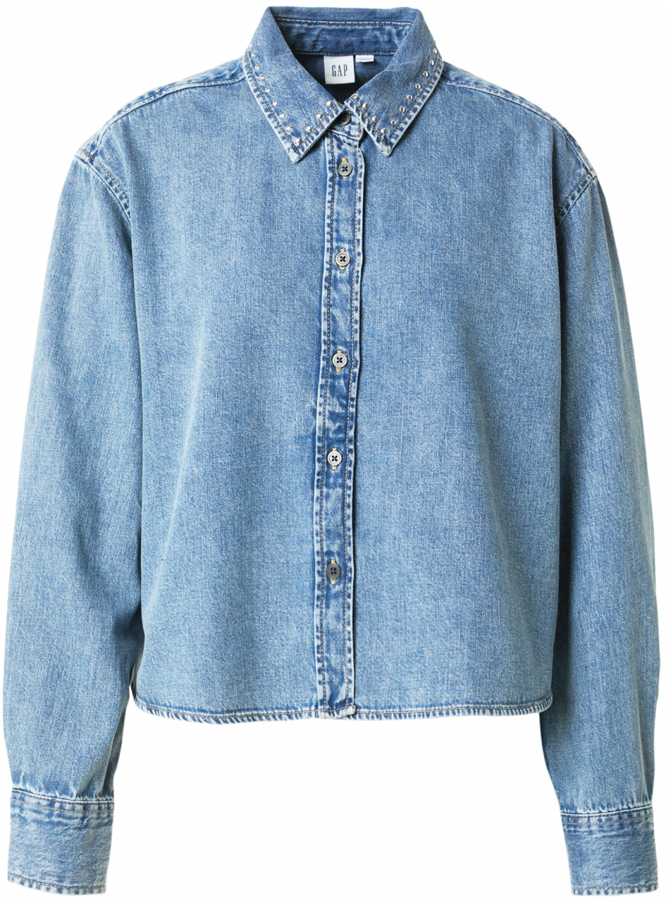 GAP Blúzka  modrá denim