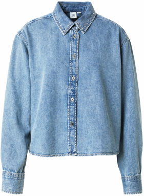 GAP Blúzka  modrá denim