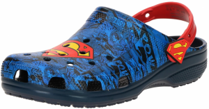 Crocs Dreváky 'Superman Classic'  modrá / žltá / červená / čierna
