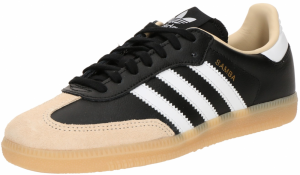 ADIDAS ORIGINALS Tenisky 'SAMBA OG'  svetlobéžová / zlatá / čierna / biela