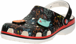 Crocs Dreváky 'Pokemon'  tyrkysová / žltá / tmavooranžová / čierna
