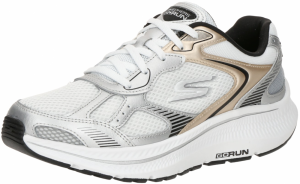 SKECHERS Bežecká obuv 'GO RUN CONSISTENT 2.0'  zlatá / čierna / strieborná / biela