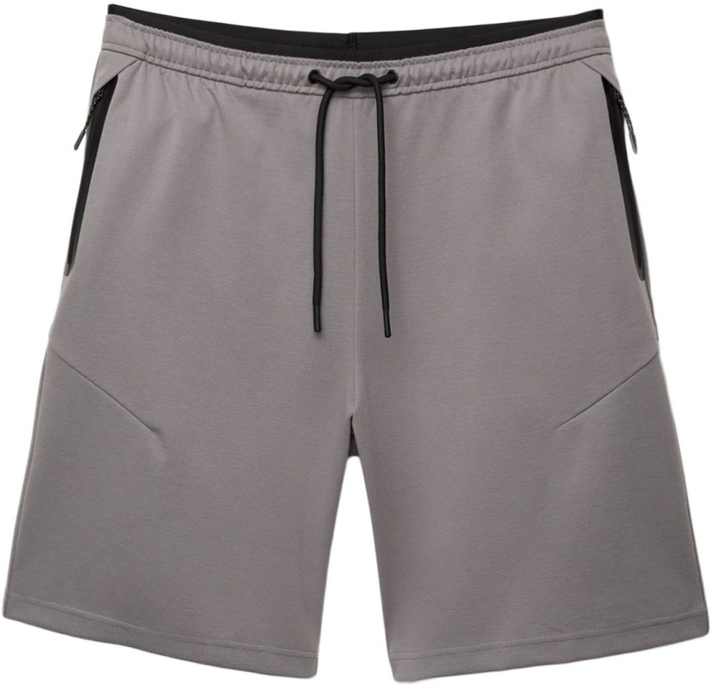 Pull&Bear Nohavice  sivá / čierna
