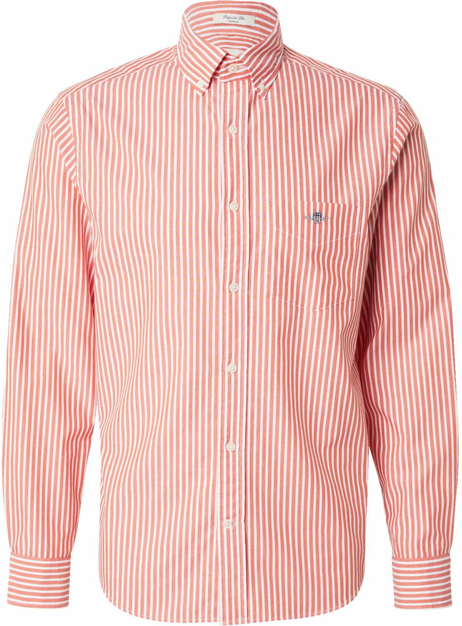 GANT Košeľa  svetlooranžová / biela