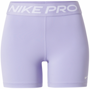 NIKE Športové nohavice 'Pro 365'  fialová / biela
