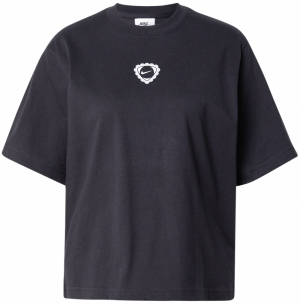 Nike Sportswear Tričko  čierna / biela