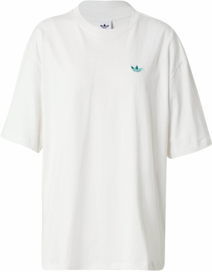 ADIDAS ORIGINALS Tričko 'TENNIS'  nefritová / biela
