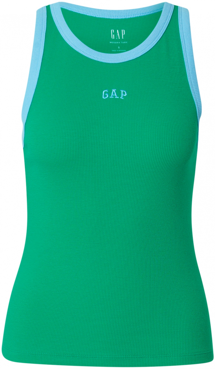 GAP Top  svetlomodrá / zelená