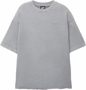 Pull&Bear Tričko 'STWD'  svetlosivá