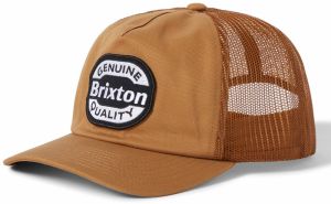Brixton Čiapka 'KEATON'  hnedá / čierna / biela