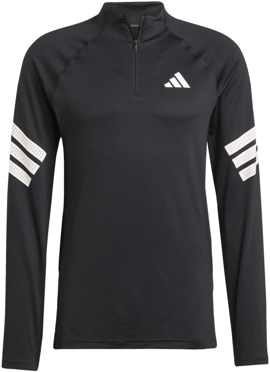 ADIDAS PERFORMANCE Funkčné tričko 'GYM+'  krémová / čierna