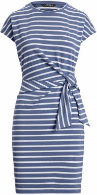 Lauren Ralph Lauren Šaty  zafírová / biela