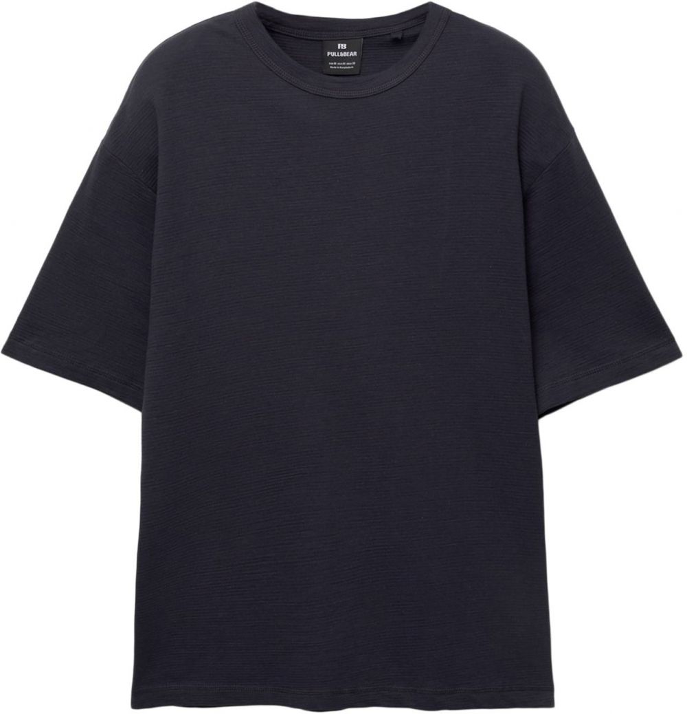 Pull&Bear Tričko  námornícka modrá