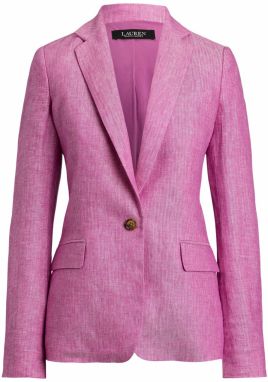 Lauren Ralph Lauren Blejzer  purpurová / biela