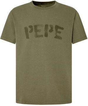 Pepe Jeans Tričko 'ROLF'  olivová