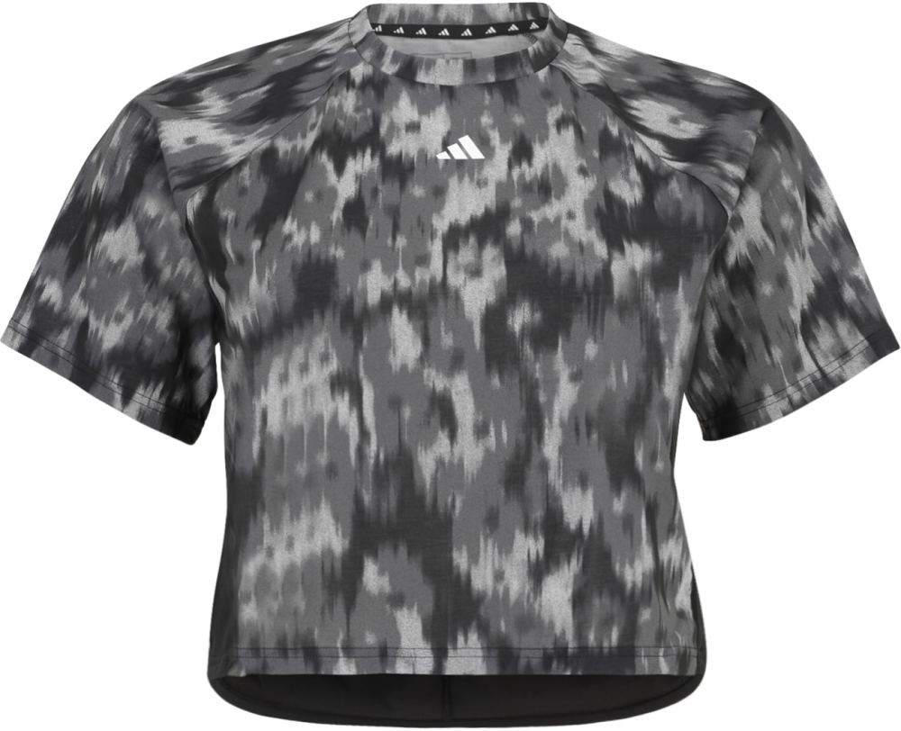 ADIDAS PERFORMANCE Funkčné tričko  sivá / tmavosivá / čierna / biela