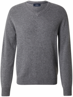 Hackett London Sveter  sivá melírovaná