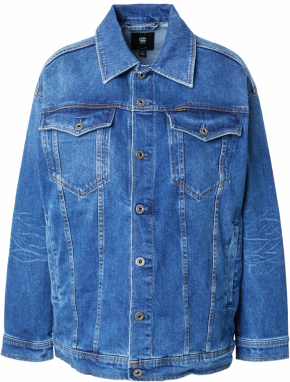 G-STAR Prechodná bunda  modrá denim