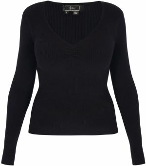 faina Sveter 'Comfortable'  čierna