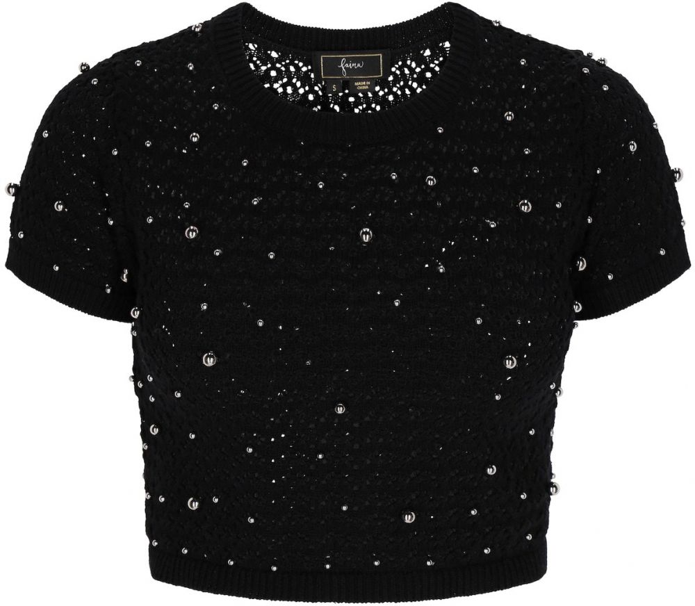 faina Top 'Fashion Look'  čierna
