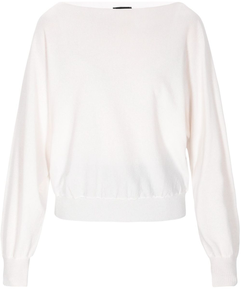 DreiMaster Klassik Sveter 'Classic Look'  biela