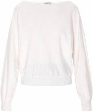 DreiMaster Klassik Sveter 'Classic Look'  biela