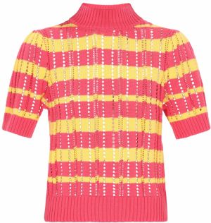 IZIA Sveter 'Boho'  žltá / červená