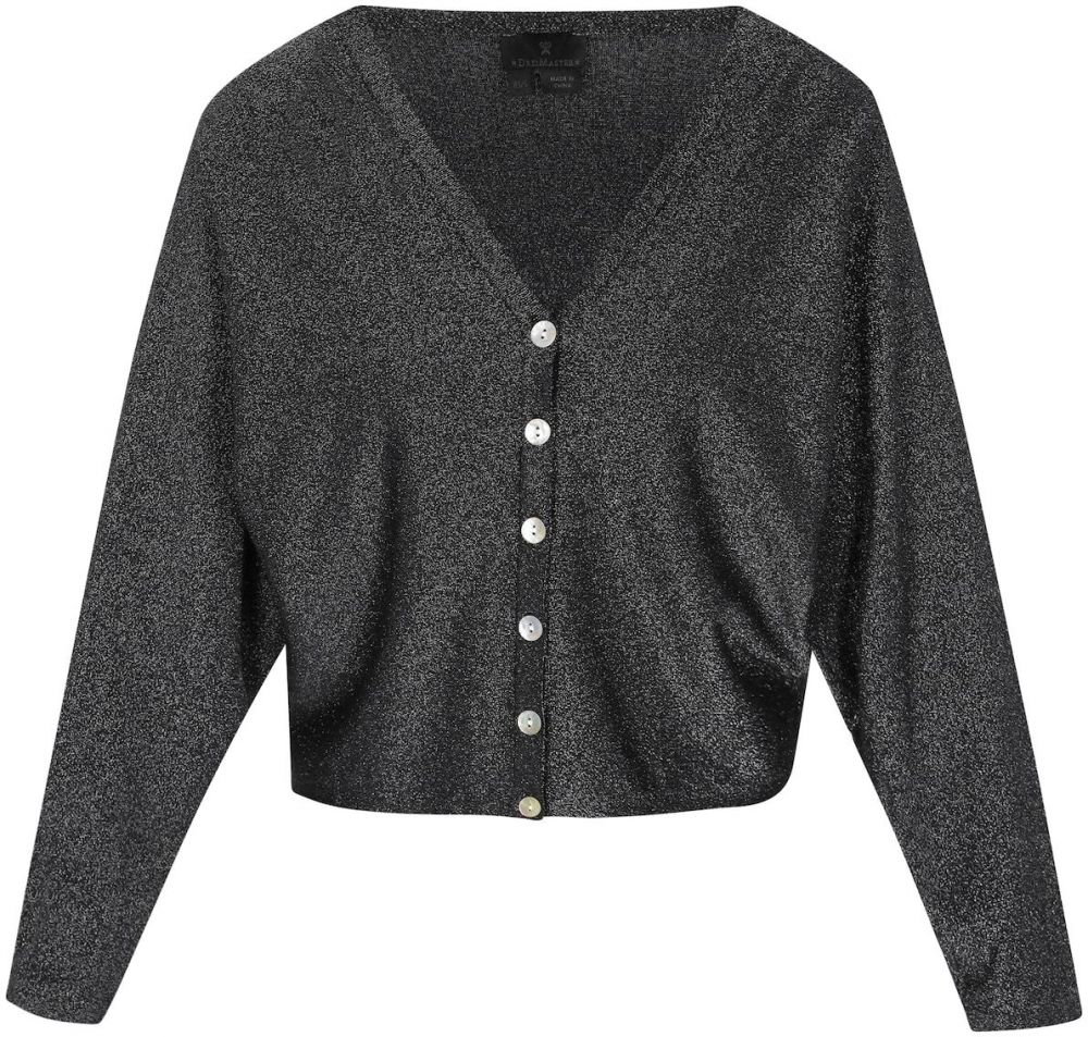 DreiMaster Klassik Kardigán 'Classic Look'  čierna