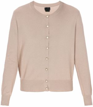 DreiMaster Klassik Kardigán 'Classic Look'  béžová