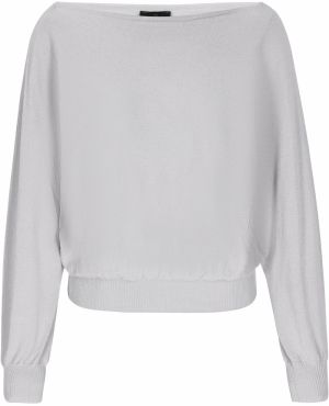 DreiMaster Klassik Sveter 'Classic Look'  striebornosivá