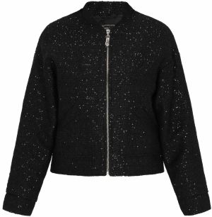 faina Prechodná bunda 'Fashion Look'  čierna