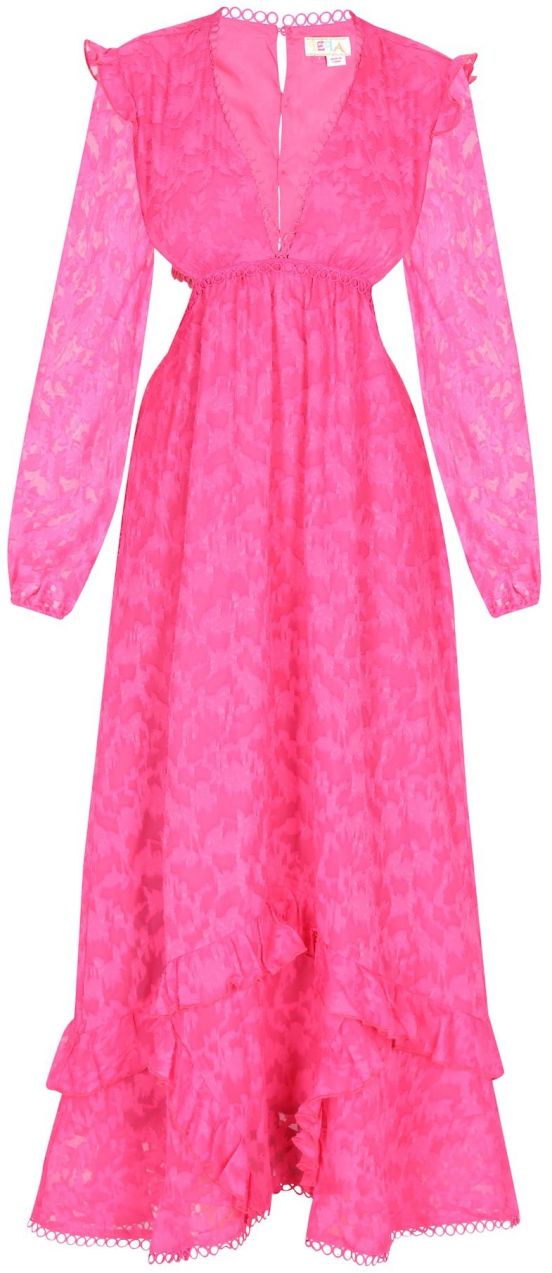 IZIA Večerné šaty 'Fashion Look'  fuksia