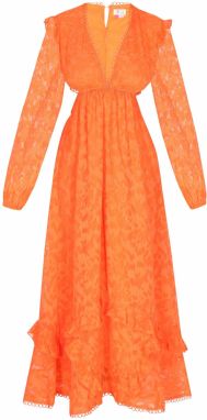 IZIA Večerné šaty 'Fashion Look'  oranžová