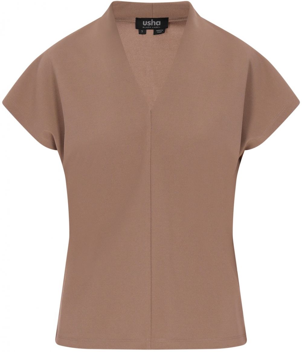 usha BLACK LABEL Blúzka 'Classic Look'  farba ťavej srsti