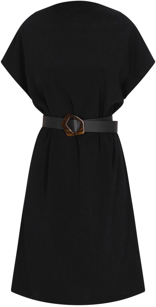 usha BLACK LABEL Šaty 'Classic Look'  čierna