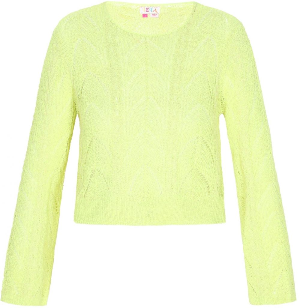 IZIA Sveter 'Fashion Look'  neónovo žltá