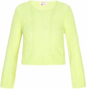 IZIA Sveter 'Fashion Look'  neónovo žltá