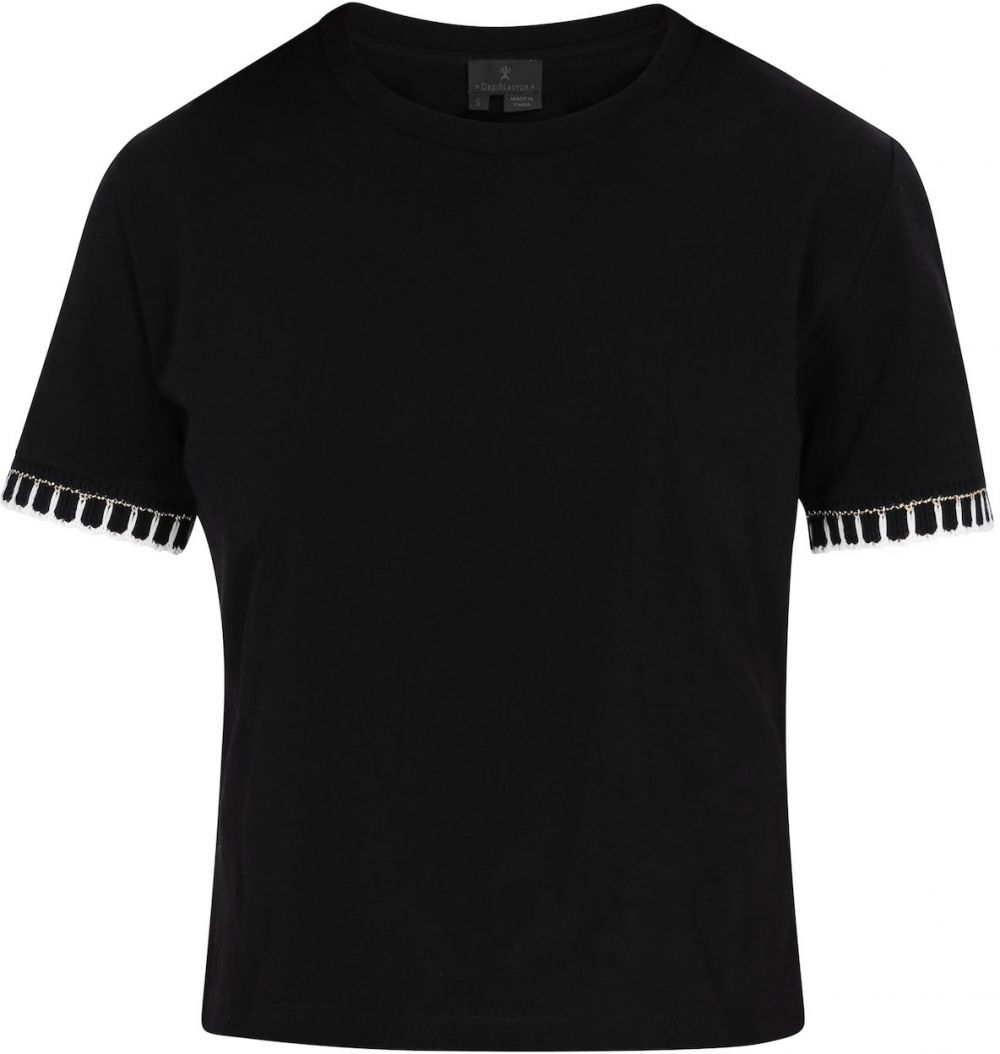 DreiMaster Klassik Tričko 'Classic Look'  čierna