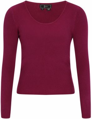 faina Sveter 'Fashion Look'  burgundská