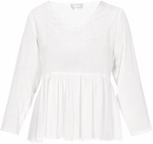 Usha Blúzka 'Everyday Fashion'  biela