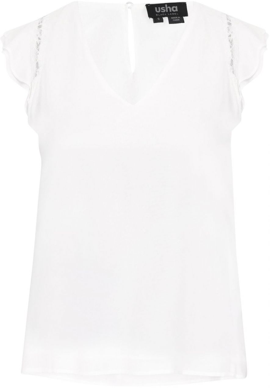 usha BLACK LABEL Blúzka 'Fashion Look'  biela