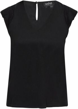 usha BLACK LABEL Blúzka 'Fashion Look'  čierna